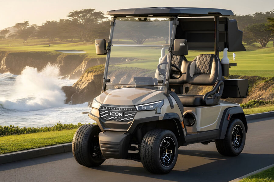 ICON i20X Golf Cart Champagne 2