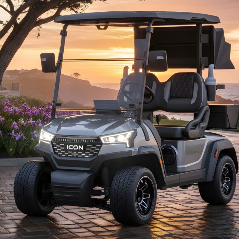 ICON i20X Golf Cart Silver