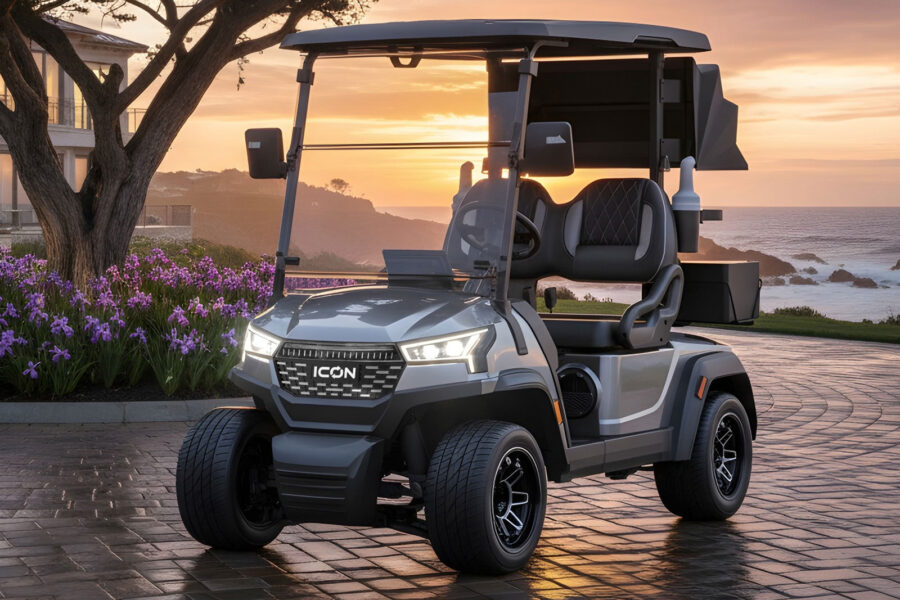 ICON i20X Golf Cart Silver
