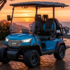 ICON i40X Golf Cart Caribbean Blue