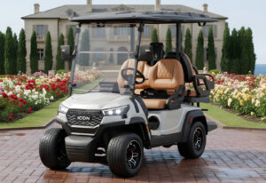 ICON i40X Golf Cart White