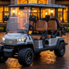 ICON i60X Golf Cart Silver 1