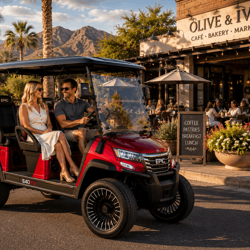 2026 EPIC e40FX Golf Cart in Scottsdale, Arizona