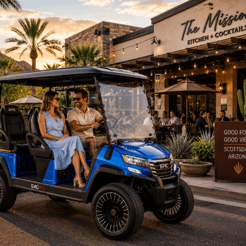 2026 EPIC e40FX Golf Cart in Scottsdale, Arizona