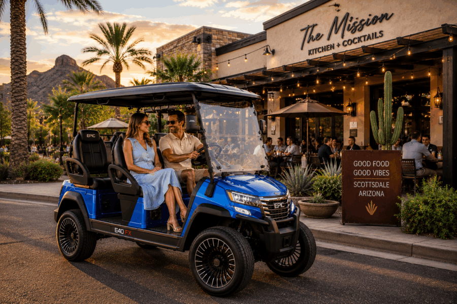 2026 EPIC e40FX Golf Cart in Scottsdale, Arizona